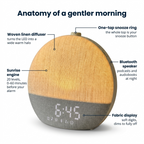 Sunrise Alarm Clock Dawn Simulator Wake Up Light | Linen