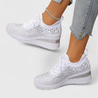 Women Orthopedic Sneakers Wide Toe Box Arch Support