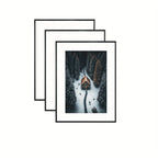 Della | Photo Frame | Wall & Table Display | Black, Classic, 12×18"