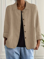Ondine | Women's Light Blouse | Transitional Weather Top | Loose Fit