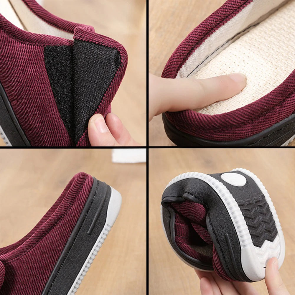 Orthopedic Slippers Women Extra Wide Adjustable Open Toe Non Slip