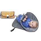 Anneke | Baby Changing Mat | 3-in-1 with Toy Holder & Side Barriers | Waterproof, Foldable