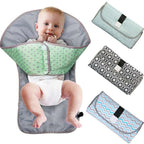 Anneke | Baby Changing Mat | 3-in-1 with Toy Holder & Side Barriers | Waterproof, Foldable