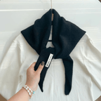 Anouk | Triangle Knit Scarf | Wool Blend, Versatile & Warm | Women's