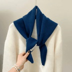 Anouk | Triangle Knit Scarf | Wool Blend, Versatile & Warm | Women's