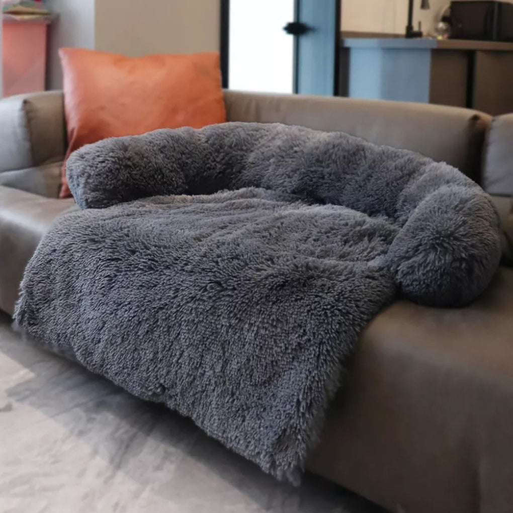Pearl | Anti-Anxiety Calming Dog Sofa Bed Raised Bolster