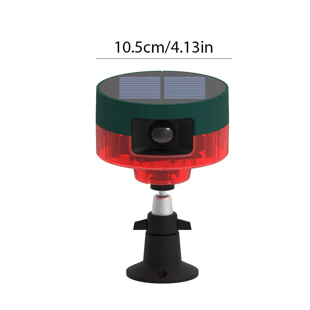 Giselle | Solar Pest Repeller | 360° Motion Detection, 13 Sounds | IP55, Garden