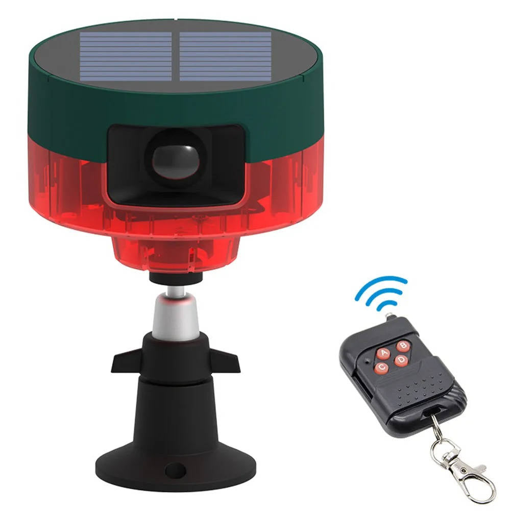 Giselle | Solar Pest Repeller | 360° Motion Detection, 13 Sounds | IP55, Garden