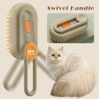 Valentina | Pet Steam Grooming Brush | 3-in-1, Deshedding, Massage Spray