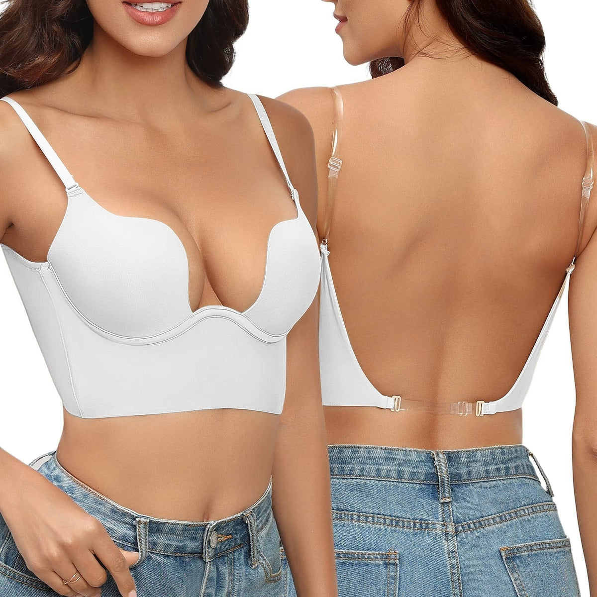 Maeve | Backless Bra | Women's Strapless, Seamless | Invisible Support