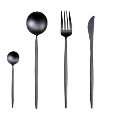 Marlow | Cutlery Set 24-Piece | Gold & Silver Stainless Steel | Luxury Dining