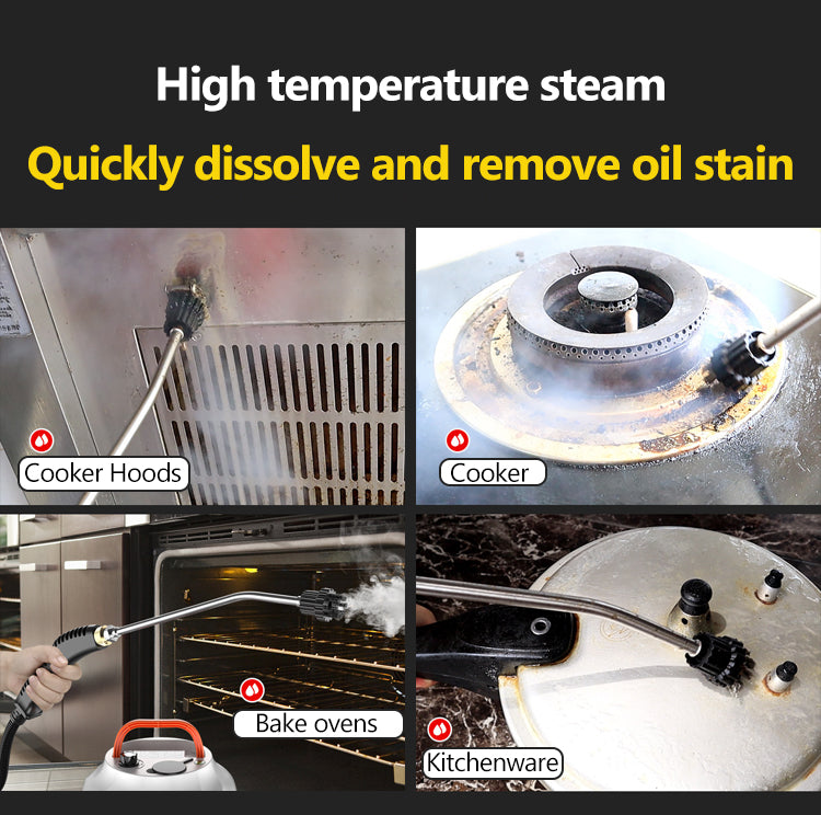 Dahlia | Steam Cleaner 2800W | High Pressure, Kitchen & Car | Chemical-Free