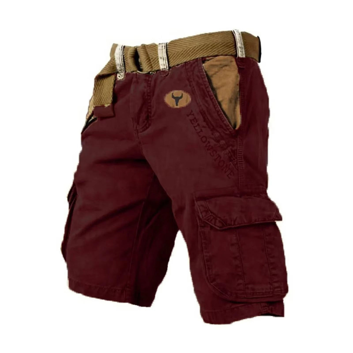Edith | Men's Cargo Shorts | Multi-Pocket, Stretch Fit | Cotton