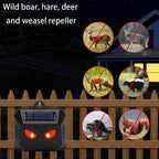 Thea | Solar Ultrasonic Animal Repellent | 2-Pack, Weatherproof | Pest Control