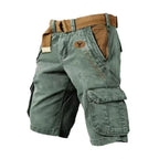 Edith | Men's Cargo Shorts | Multi-Pocket, Stretch Fit | Cotton