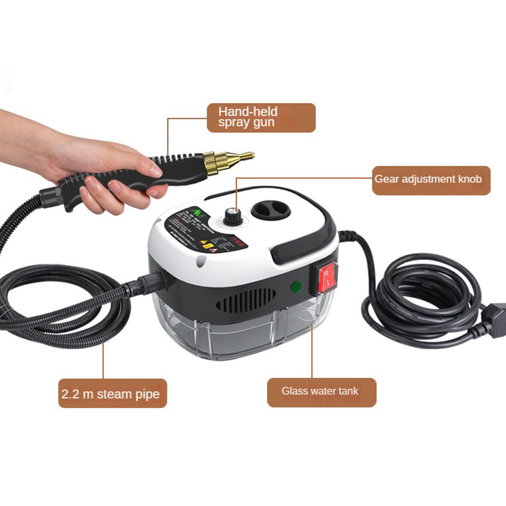 Inez | Steam Cleaner 2500W | High Pressure, 6 Steam Settings | Home & Kitchen