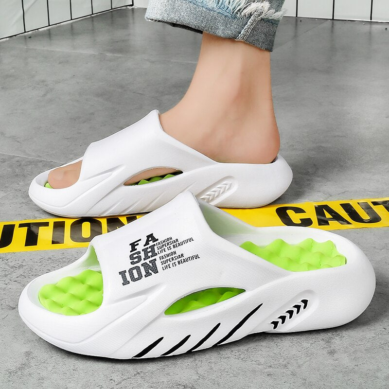 Thalia | Unisex Massage Slippers | Orthopedic, Non-Slip, Cushioned