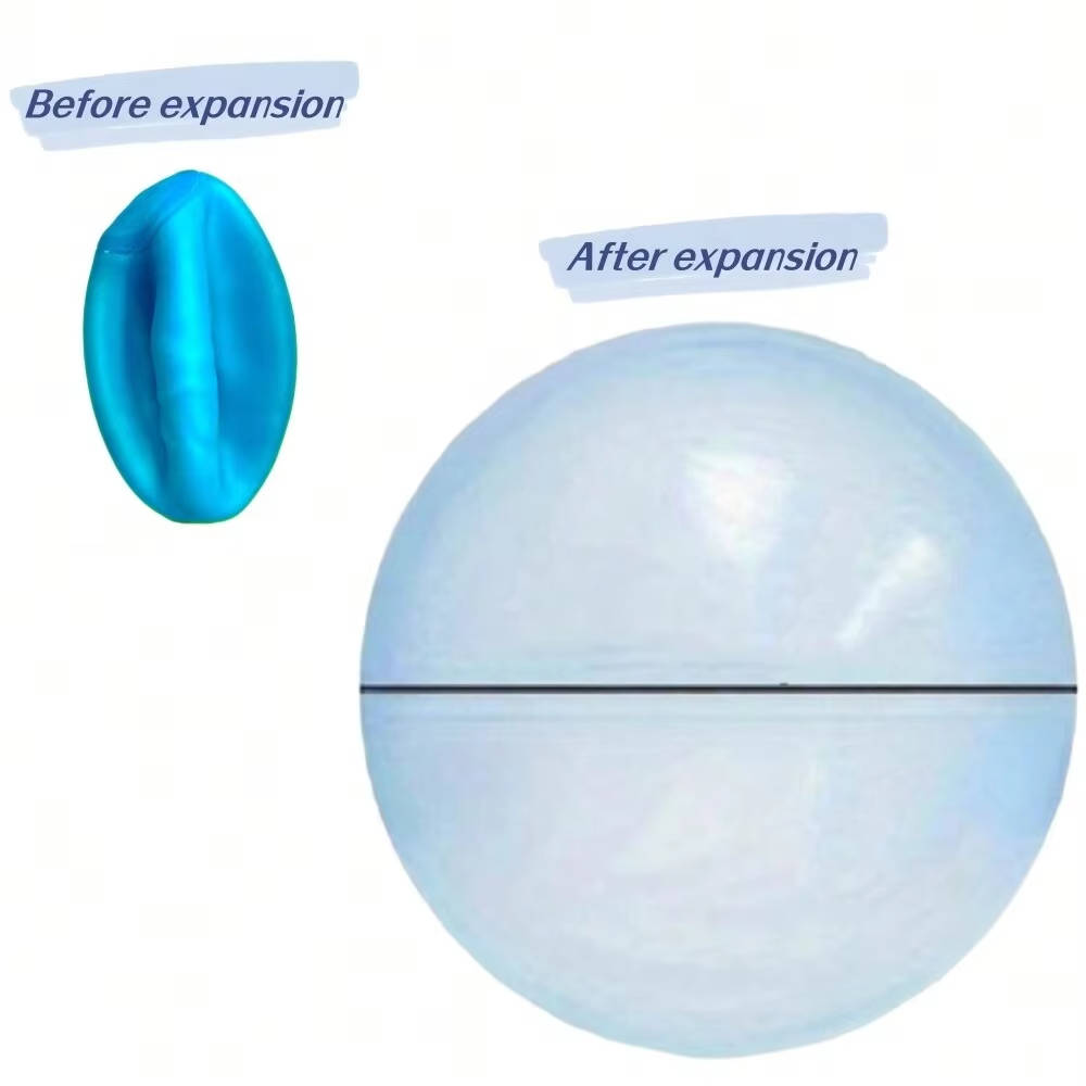 Juno | Giant Jelly Balloon Ball | 3-Pack, Transparent, Air & Water Fill