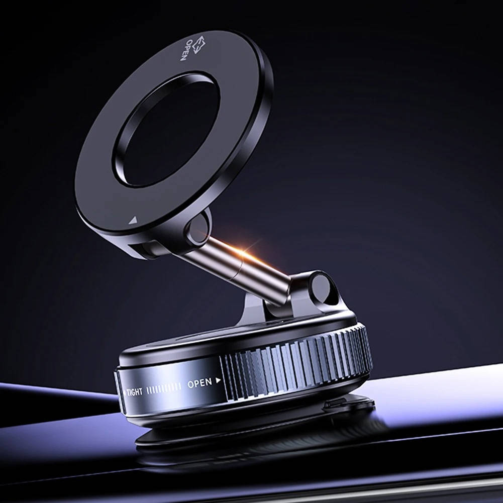 Perla | Magnetic Phone Holder | 360° Adjustable, Car Mount | Suction Base