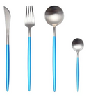 Marlow | Cutlery Set 24-Piece | Gold & Silver Stainless Steel | Luxury Dining