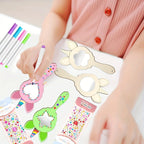 Wren | Wooden Mirrors | 12-Piece Unicorn DIY Set | Wall Décor, No Battery