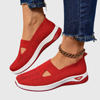 Greta | Women's Orthopaedic Slip-On Shoes | Knitted, Cushioned Sole, All-Day Comfort