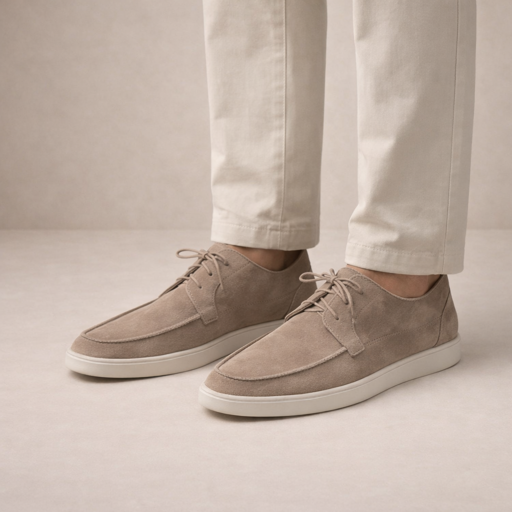 Seraphina | Men's Loafers | Lace-Up, Closed Toe | Suede Leather, Regular Fit