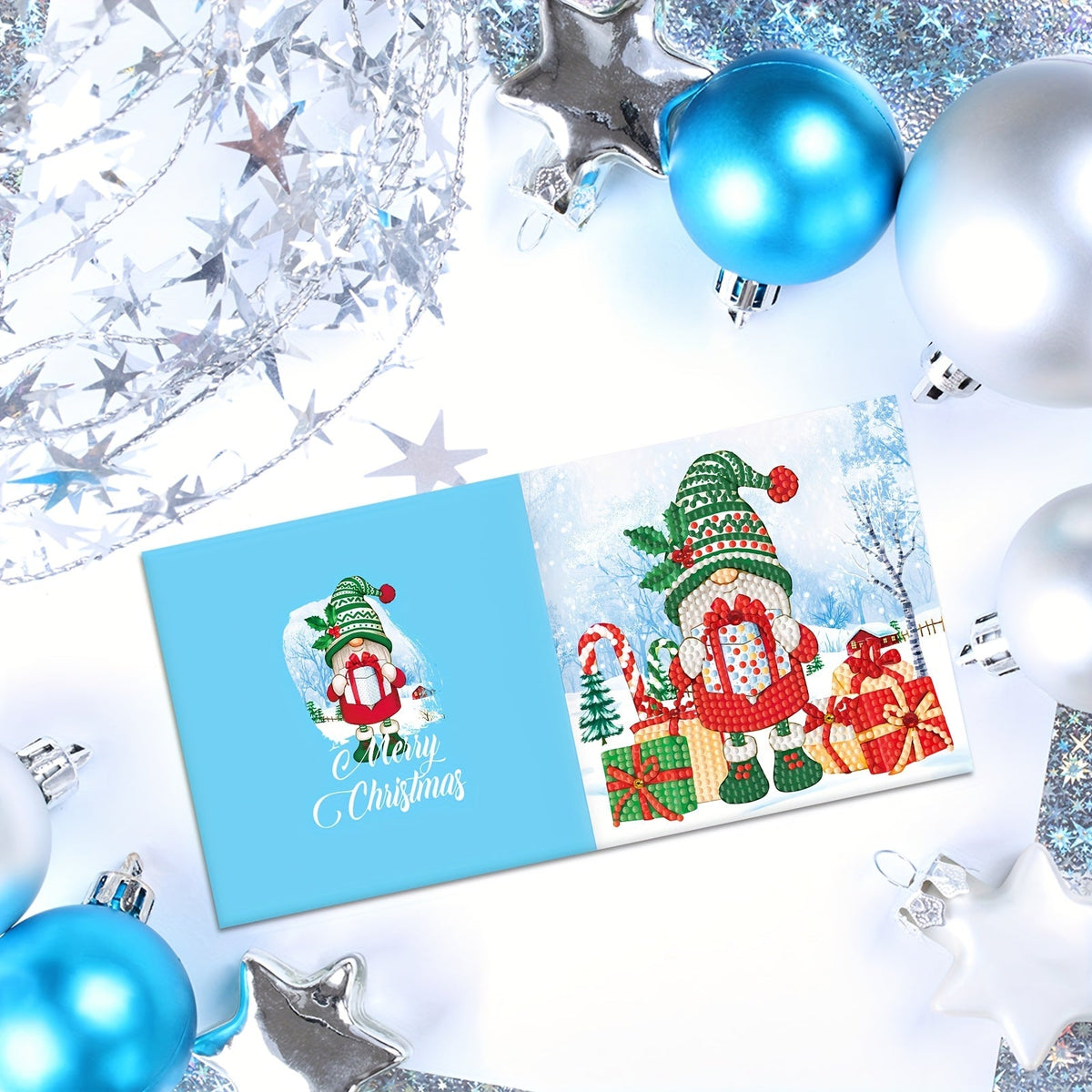 Liora | Diamond Painting Greeting Cards | 12-Piece Christmas Set | Mosaic