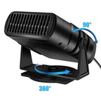 Juno | Car Heater 12V | Portable, 360° Rotating | Defroster & Fan