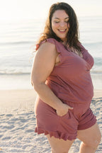 Women Swimsuit Built-in Bra