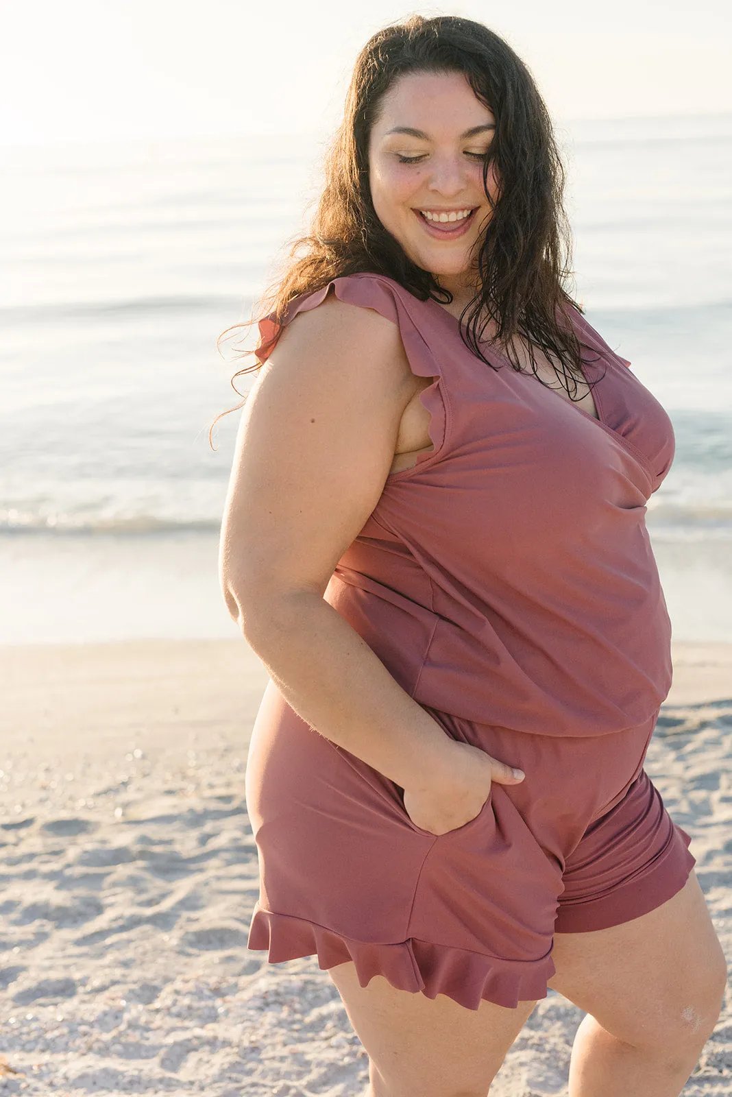 Women Swimsuit Built-in Bra