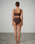 High Waist Bikini Set | Women Wrap Bikini Stretch Soft Integrated Cups