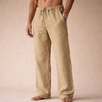 Greta | Men's Linen Trousers | Lightweight, Breathable | Tailored Fit