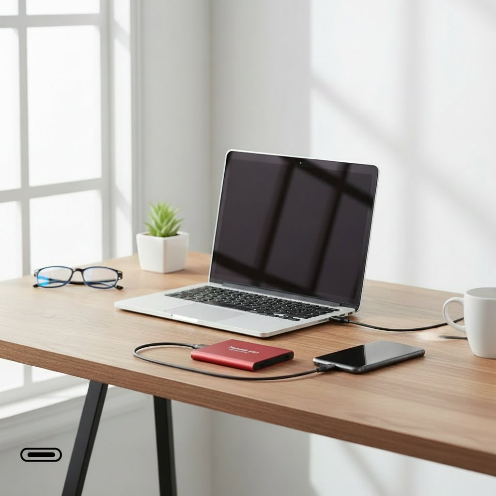 Verena | Portable SSD | External USB Storage Drive | Aluminum, 540MB/s