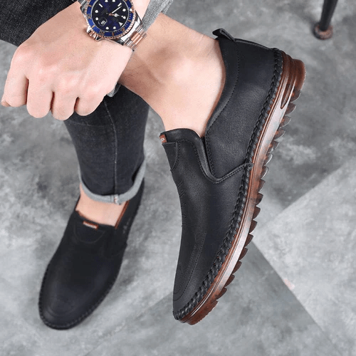 Orthopedic Shoes Men Wide Toe Box Arch Support Cushioned Insole
