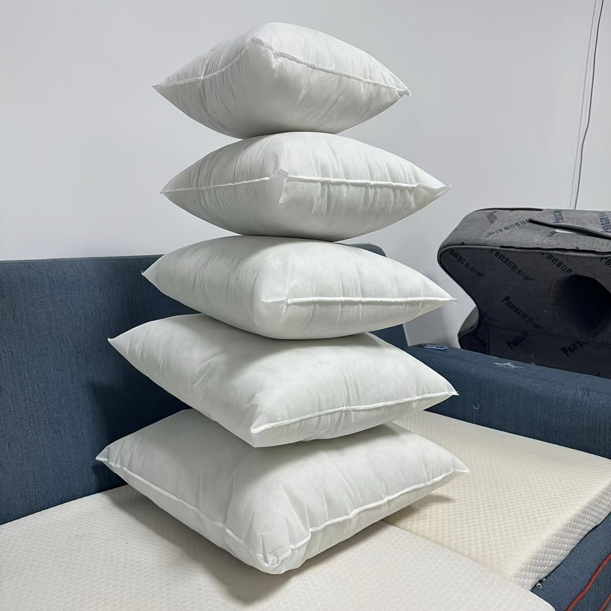 Cleo | Pillow Inserts | 2-Pack, Non-Woven, High Elasticity | White, Sofa & Bed