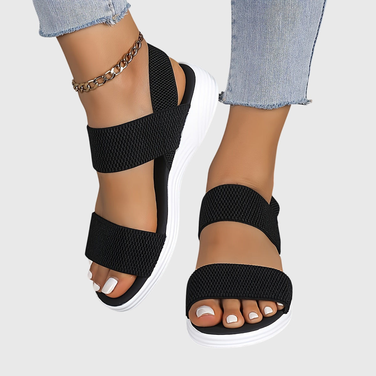 Women Orthopedic Sandals Arch Support Adjustable Strap