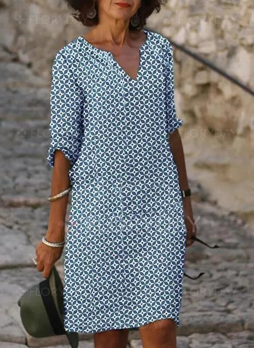 Ximena | Women's Midi Dress | Flattering Fit, Versatile