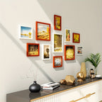 Vera | Photo Frame Set | 11-Piece Gallery Wall, Drill-Free | Classic Style