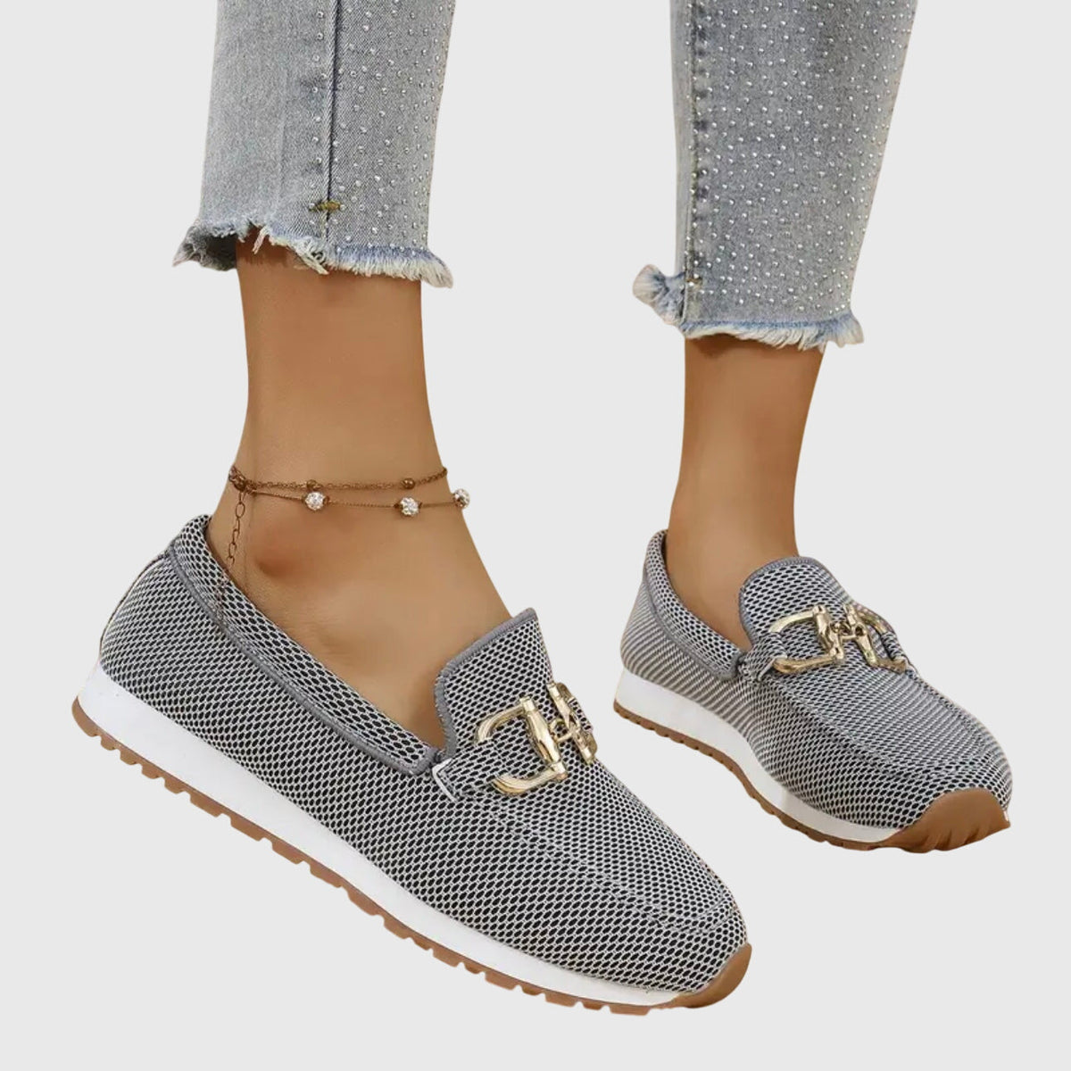 Calla | Women's Orthopedic Loafers | Cushioned, Non-Slip | Horsebit Detail