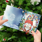 Odette | Diamond Painting Christmas Cards | DIY Greeting Set | 12pcs, Santa