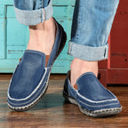 Orthopedic Loafers Women | Casual Canvas Slip On Padded Insole Shoes