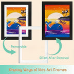 Sorrel | Children's Art Frame | A4 Front Opening, Flip Frame | Wood