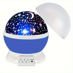 Star Projector Night Light Table Lamp Rotating Dome Rechargeable