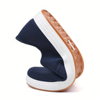 Men Slip-On Loafers Elastic Side Band Antislip Sole