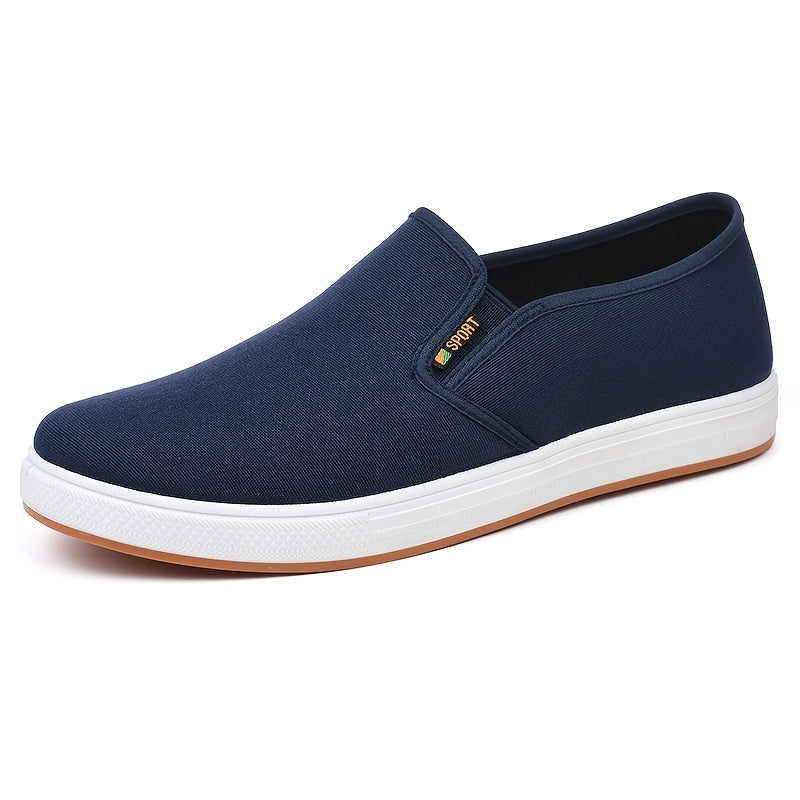 Men Slip-On Loafers Elastic Side Band Antislip Sole
