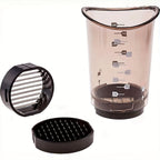 Faye | 3-in-1 Food Chopper & Slicer | Manual Vegetable Cutter | Compact, BPA-Free