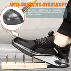 Indra | Safety Work Shoes | Steel Toe, Anti-Piercing, Non-Slip | Breathable Mesh