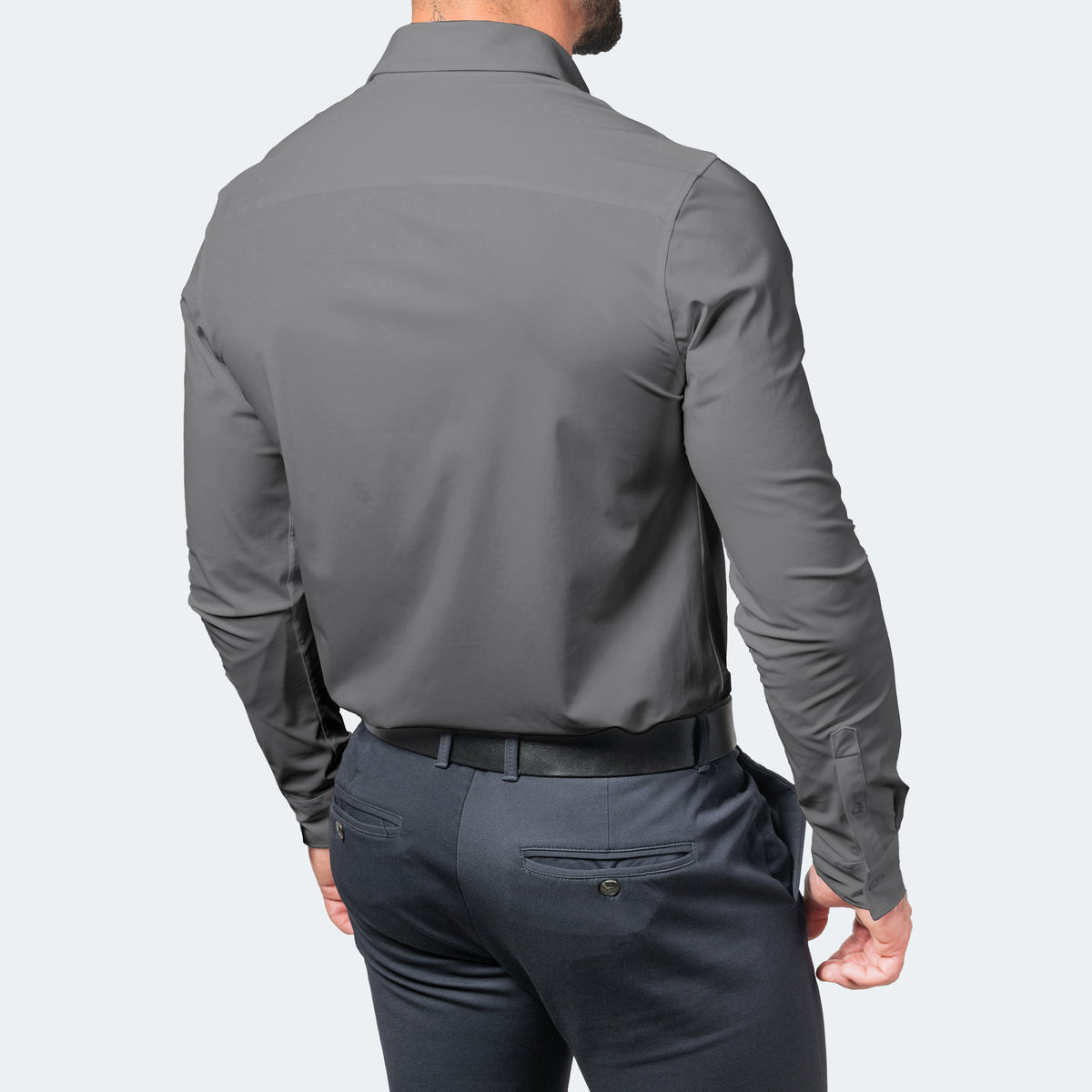 Men's Dress Shirt | Wrinkle-Free Stretch, Slim Fit | Maren