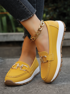 Womens Orthopedic Loafers | Denim Ergonomic Insole Comfort Shoes